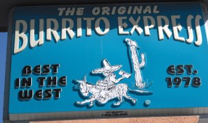 Burrito Express Sign